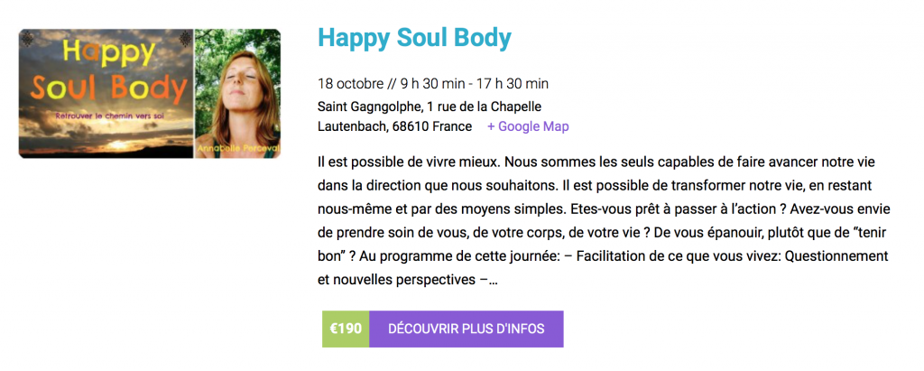 Happy Soul Body Access Consciousnes Alsace France