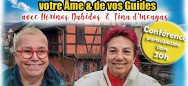 Ven 5 mai 2023 – 20h – Conférence de Tina & Hérinos – Recevoir  les messages de votre âme & de vos guides