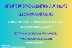 Atelier régulier-Atelier de sensibilisation aux ondes électromagnétiques-Julien Studer